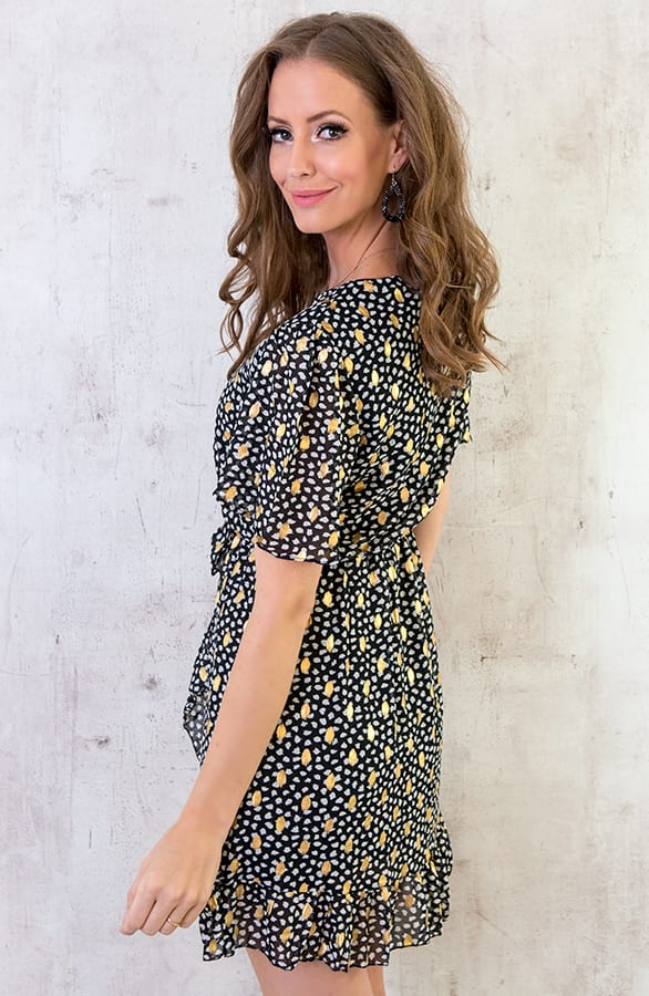 Cheetah Wikkeljurk Zwart Goud – shoparchief, foto 5
