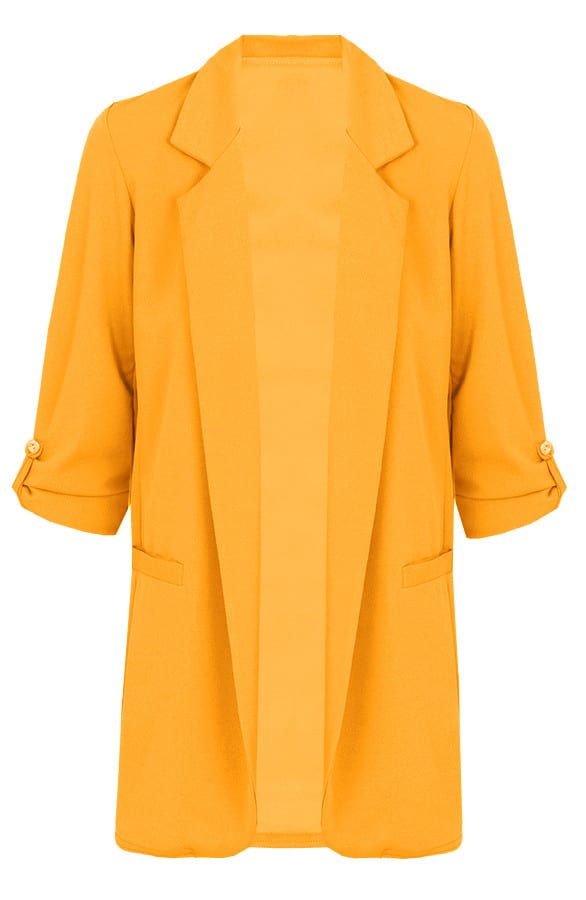 Blazer Dames Okergeel – shoparchief, foto 1