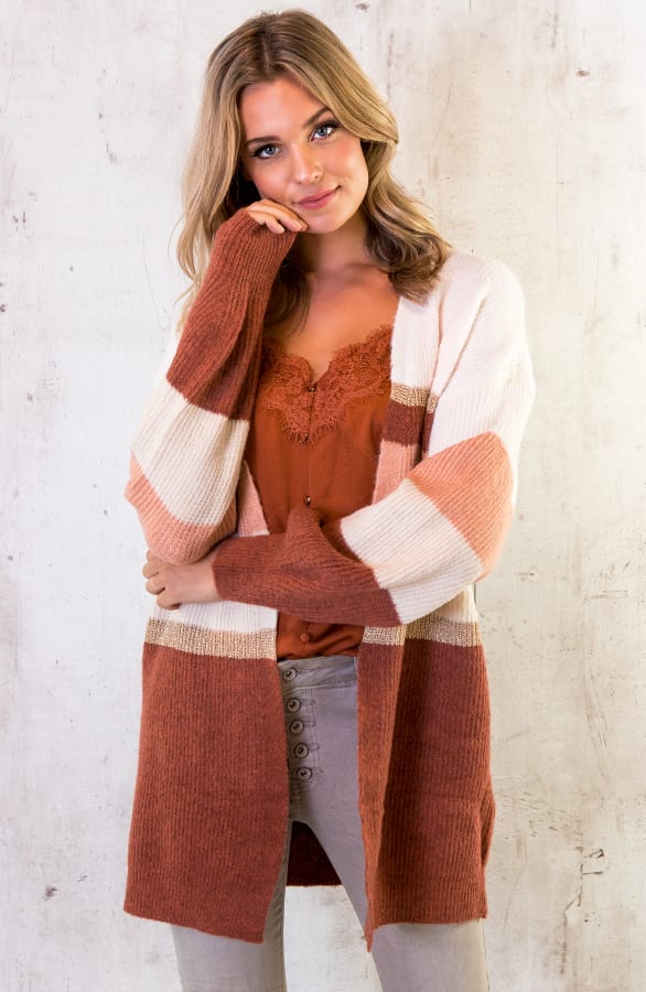 Spaghetti Top Kant Terracotta – shoparchief, foto 2