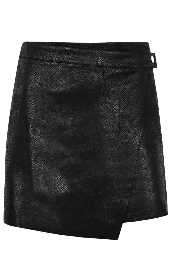 Slangenprint Rok Zwart – shoparchief, foto 1