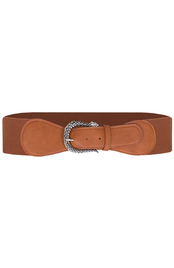 Taille Riem Stretch Cognac – shoparchief, foto 1