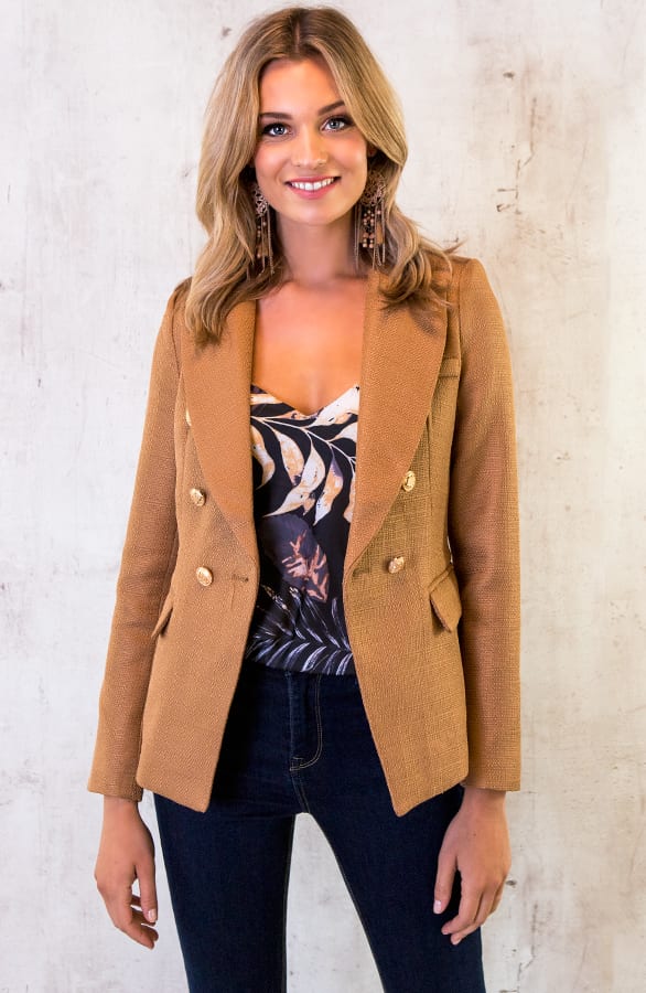 Exclusive Camel Blazer – shoparchief, foto 2