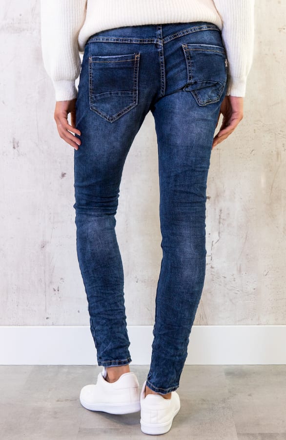 Chino Hose Damen Blau, Shoparchiv, Foto 6