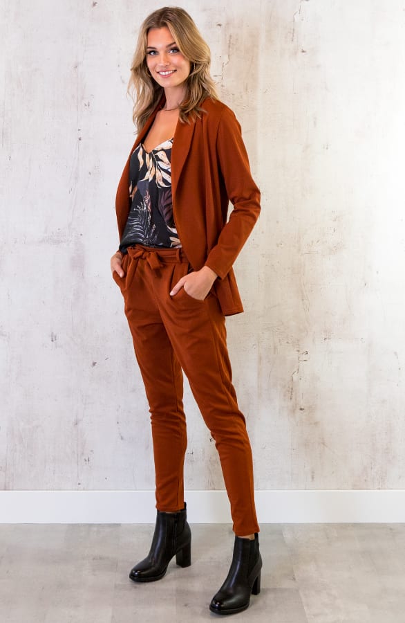 Basic Blazer Terracotta – shoparchief, foto 7
