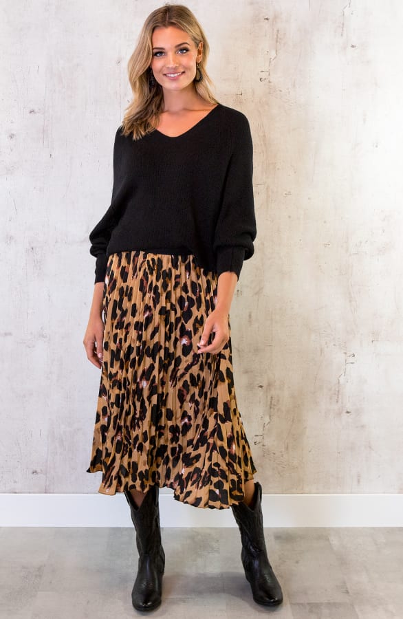 Oversized Trui Zwart – shoparchief, foto 1