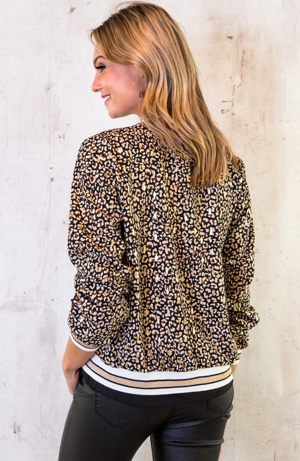 Limited Leopard Bomber Jasje – shoparchief, foto 5