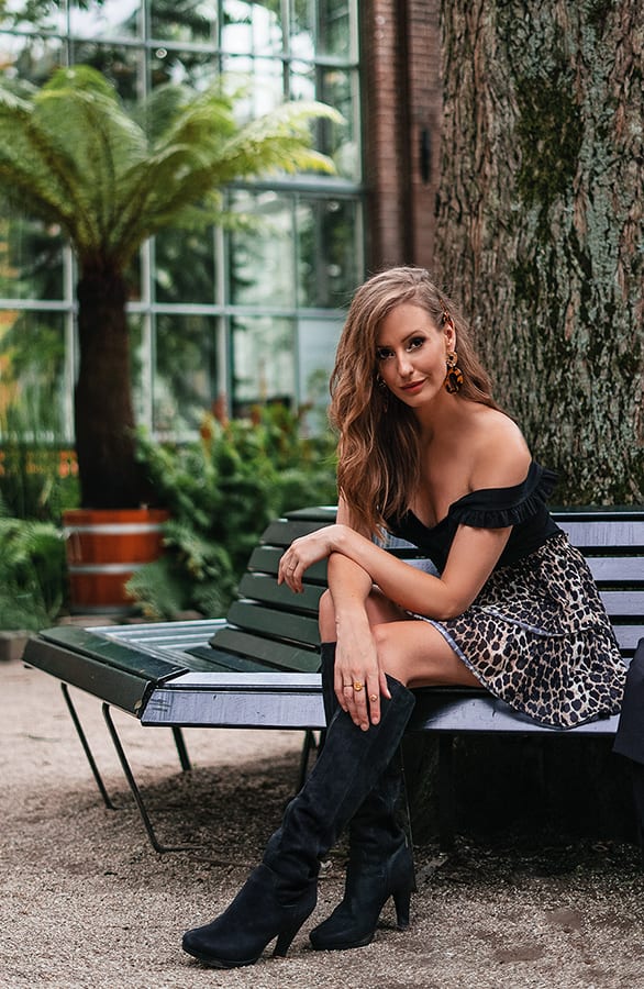 Leopard Laagjes Rok Luxury – shoparchief, foto 6