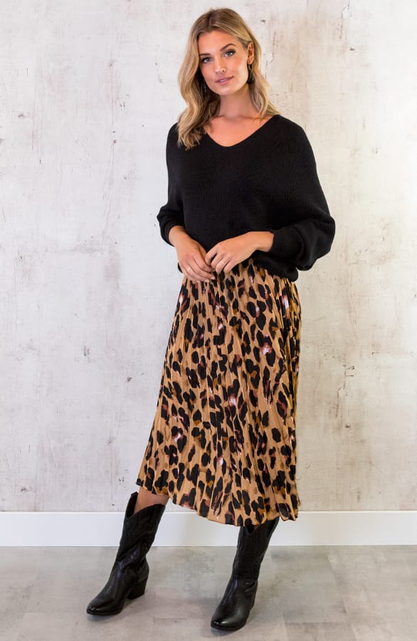 Oversized Trui Zwart – shoparchief, foto 5