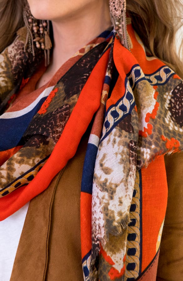 Sjaal Met Print – shoparchief, foto 6
