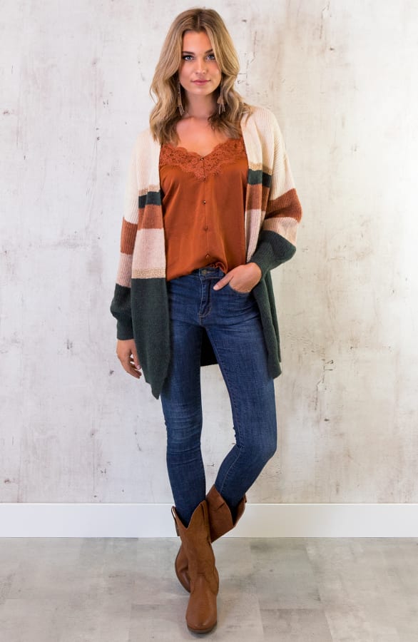 Spaghetti Top Kant Terracotta – shoparchief, foto 6