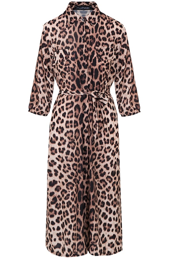 Blousejurk Panter Bruin – shoparchief, foto 1