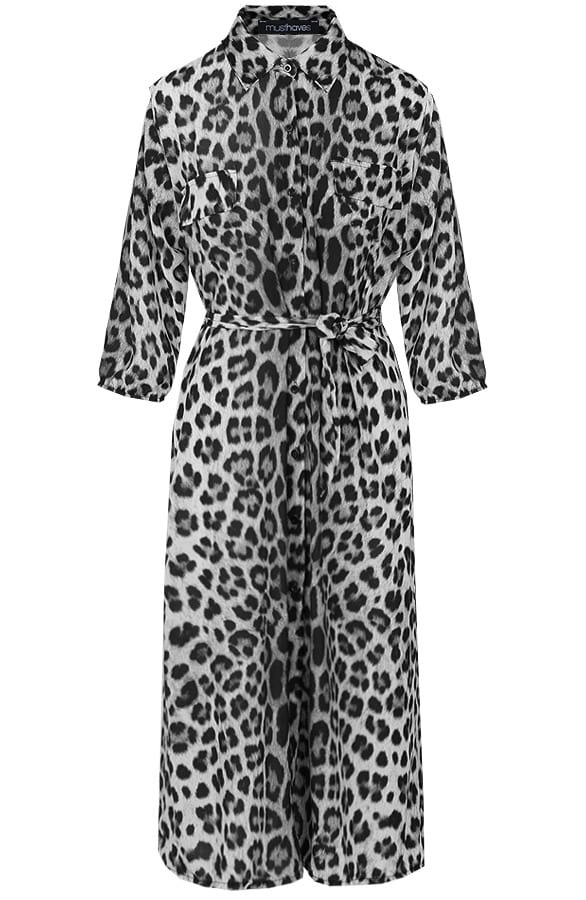 Blousejurk Panter Grijs – shoparchief, foto 1