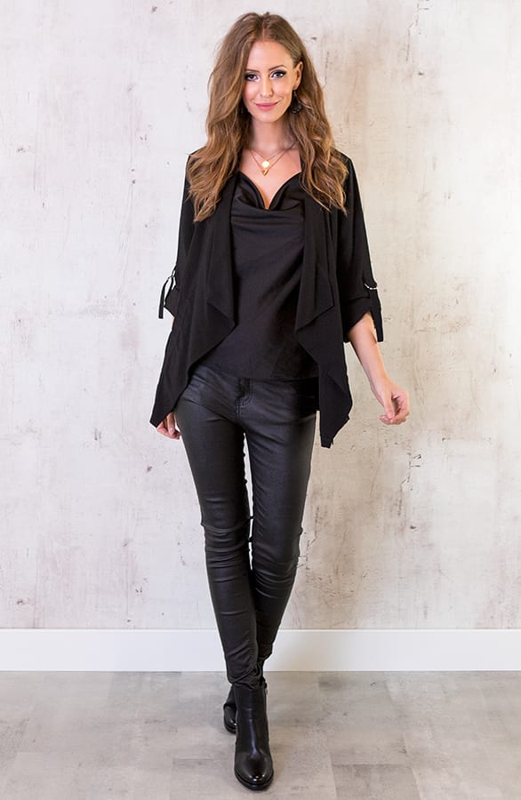 Wanted Jacket Dames Zwart – shoparchief, foto 6