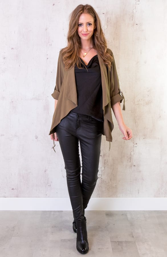 Wanted Jacket Dames Legergroen – shoparchief, foto 5