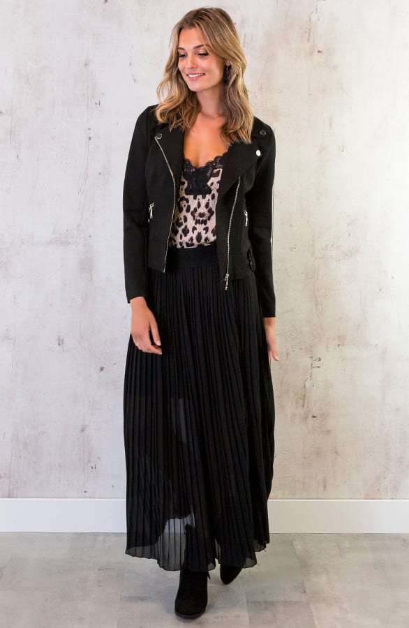 Kanten Panter Top Bruin – shoparchief, foto 7