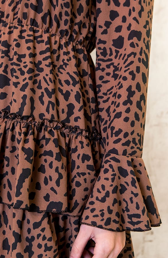 Panter Laagjes Jurk – shoparchief, foto 6