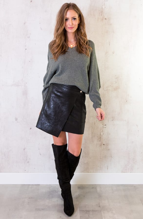Oversized Trui Groen – shoparchief, foto 4