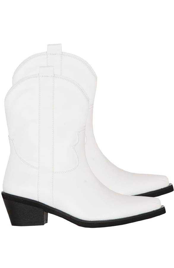 Cowboylaarzen Dames Wit – shoparchief, foto 1
