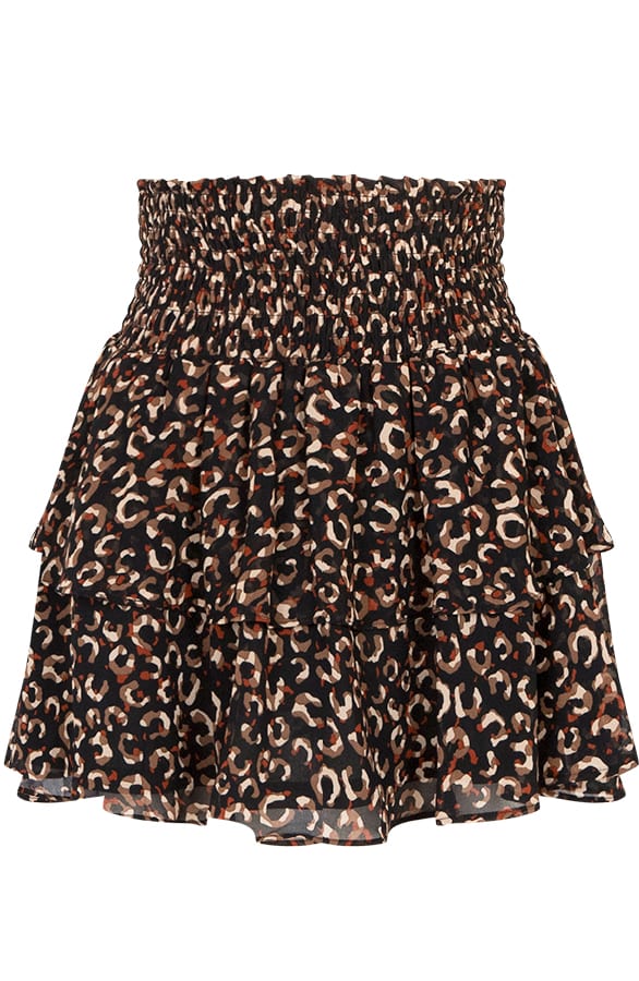 Laagjes Rok Panter Dames – shoparchief, foto 1
