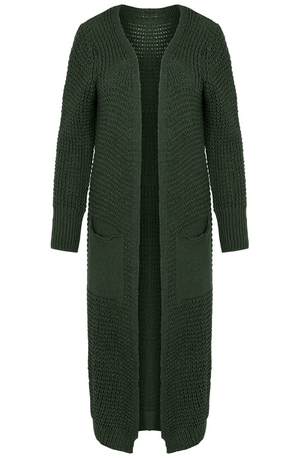Overknee Vest Dames Groen – shoparchief, foto 1