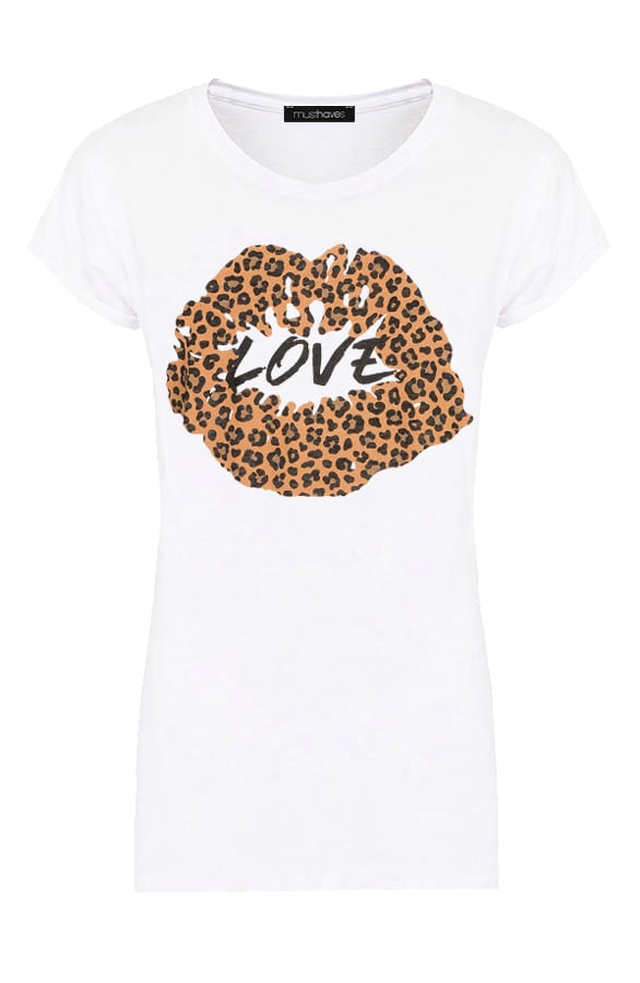 Love Kiss Top Wit – shoparchief, foto 1