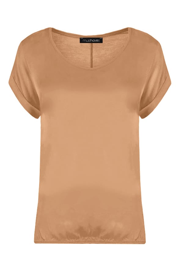 Silk Touch Tuniek Camel – shoparchief, foto 1
