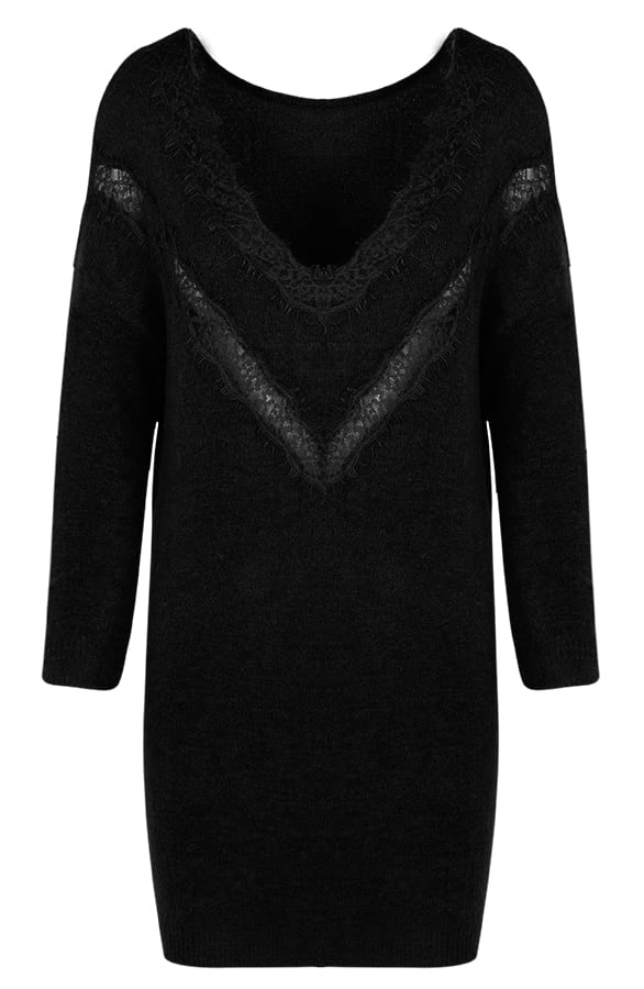 Tuniek Met Kant Zwart – shoparchief, foto 1