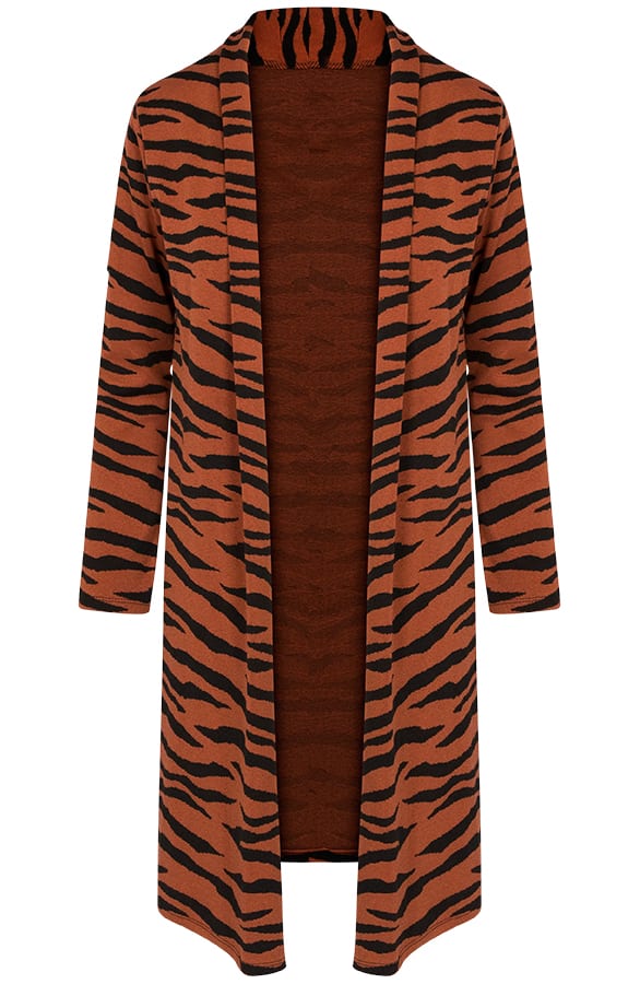 Zebra Vest Terracotta – shoparchief, foto 1