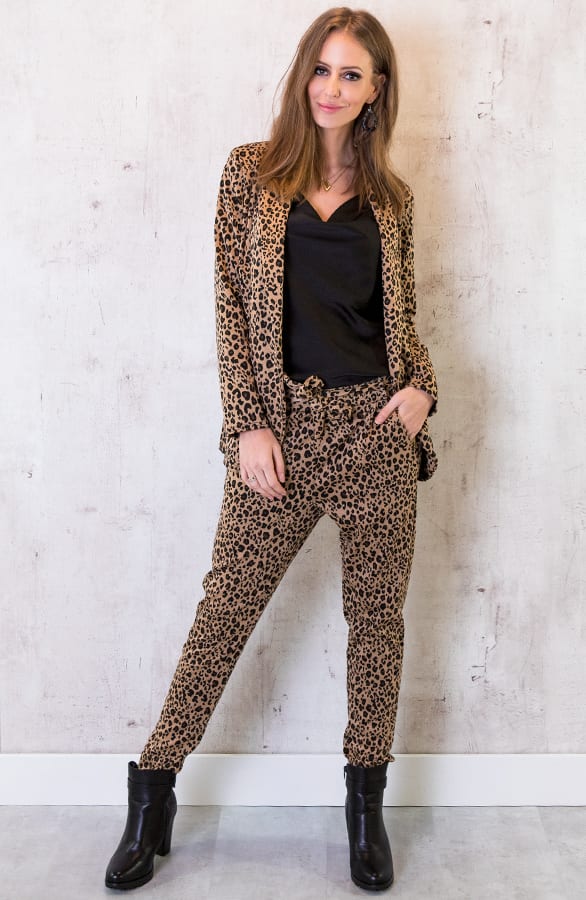 Panter Broek Met Strik – shoparchief, foto 2