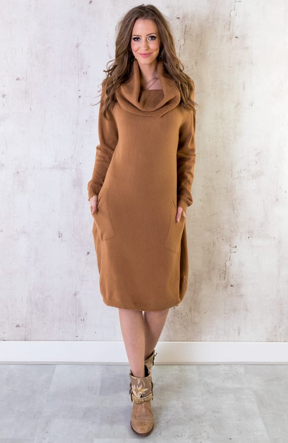 Comfy Coltrui Lang Camel – shoparchief, foto 5