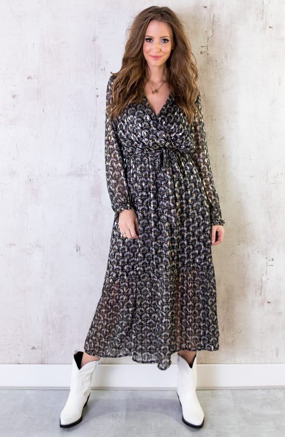 Maxi Jurk Exclusive Grijs – shoparchief, foto 4