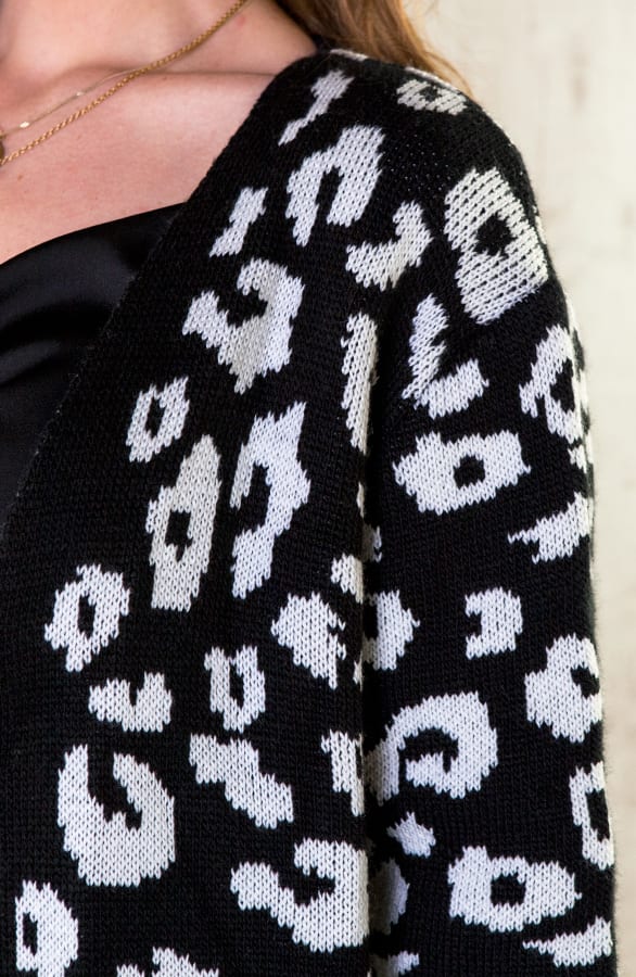 Panter Vest Lang Zwart – shoparchief, foto 4