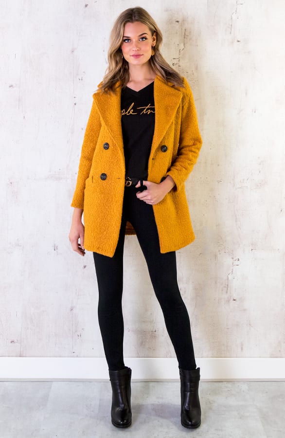 Teddy Jas Dames Okergeel – shoparchief, foto 3