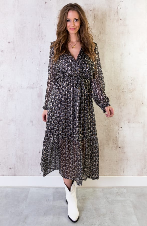 Maxi Jurk Exclusive Grijs – shoparchief, foto 3