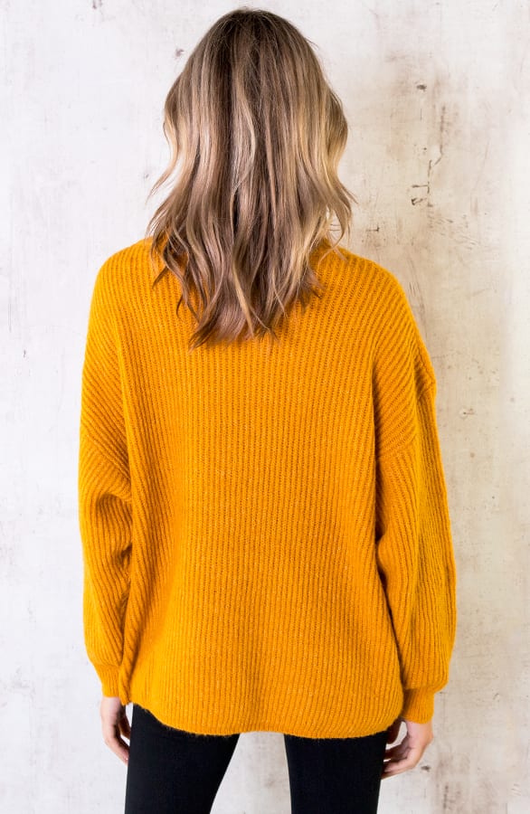 Oversized Coltrui Okergeel – shoparchief, foto 5