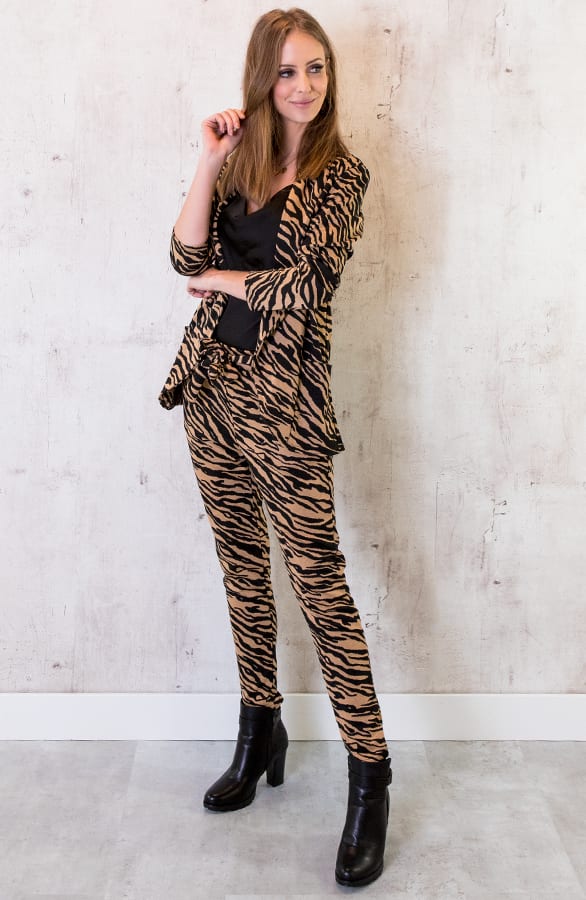 Zebra Broek Met Strik – shoparchief, foto 2