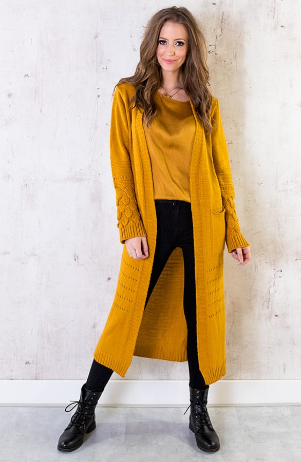 Silk Touch Tuniek Okergeel – shoparchief, foto 4