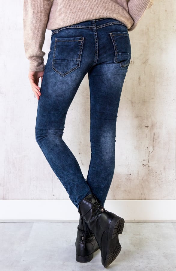 Chino Broek Snake Blauw – shoparchief, foto 4