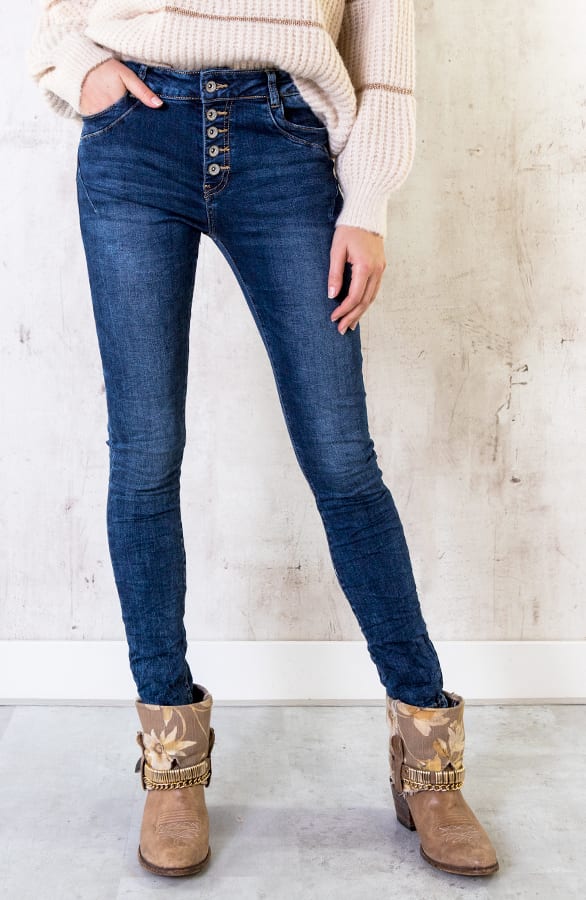 Chino Spijkerbroek Blauw – shoparchief, foto 2