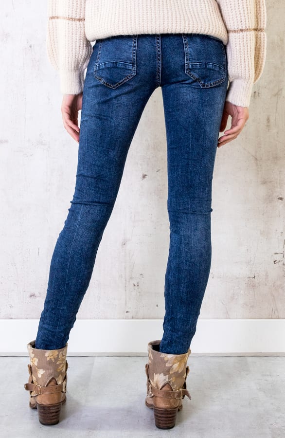 Chino Spijkerbroek Blauw – shoparchief, foto 4