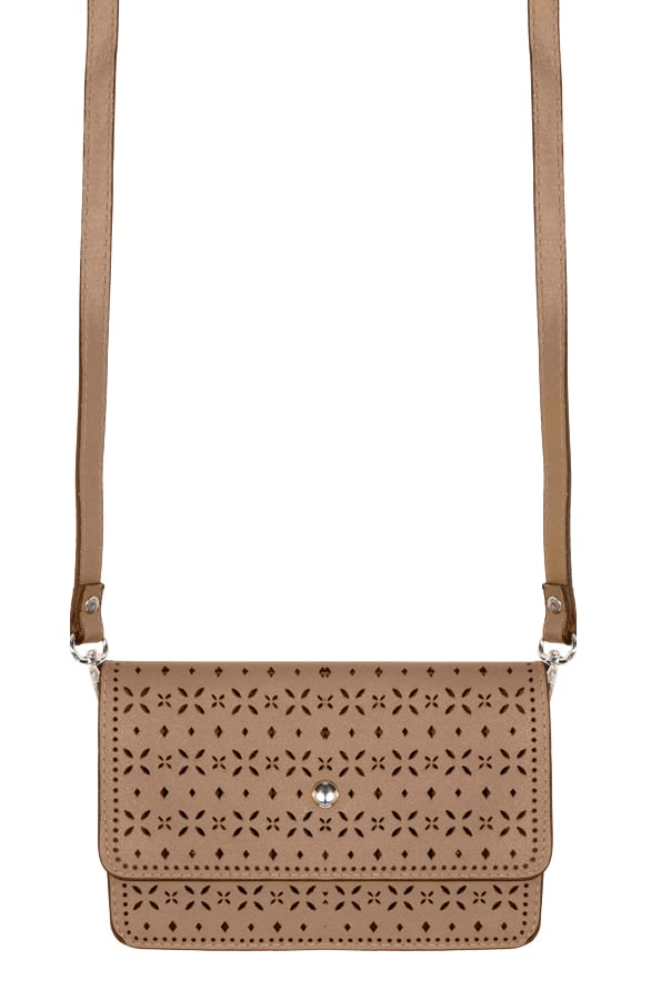 Clutch Cut Out Taupe – shoparchief, foto 1