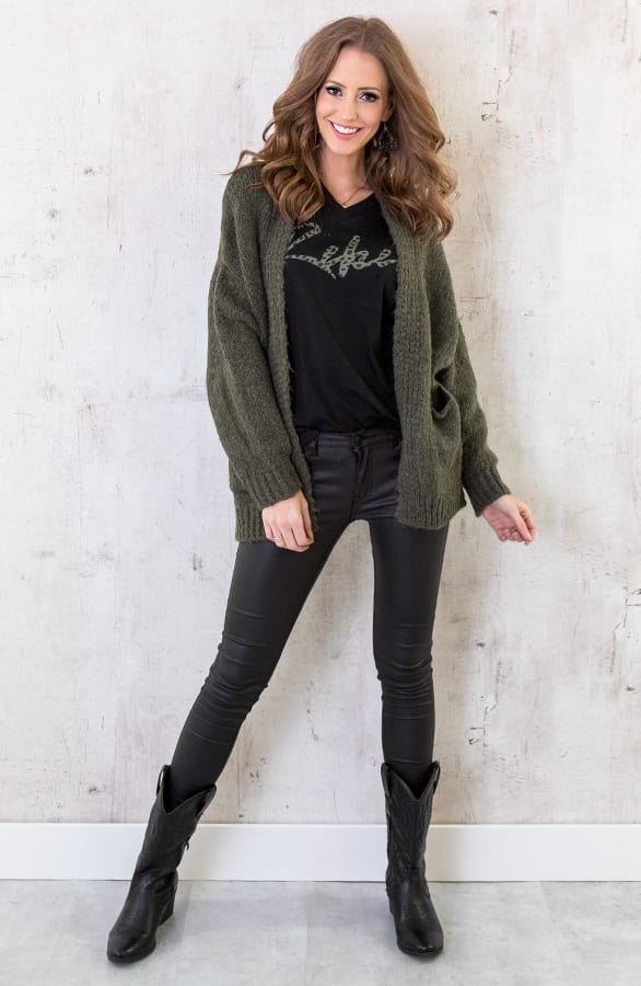 Rebel Top Panter Legergroen – shoparchief, foto 6