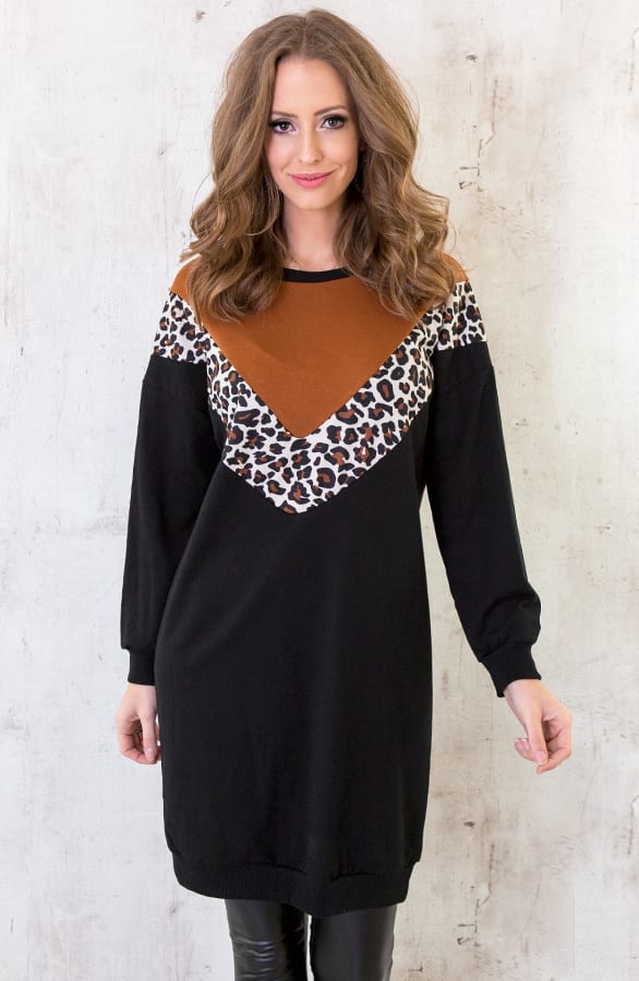 Jurk Panter Cognac – shoparchief, foto 2