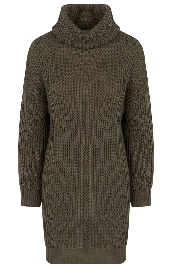 Oversized Coljurk Dames Legergroen – shoparchief, foto 1