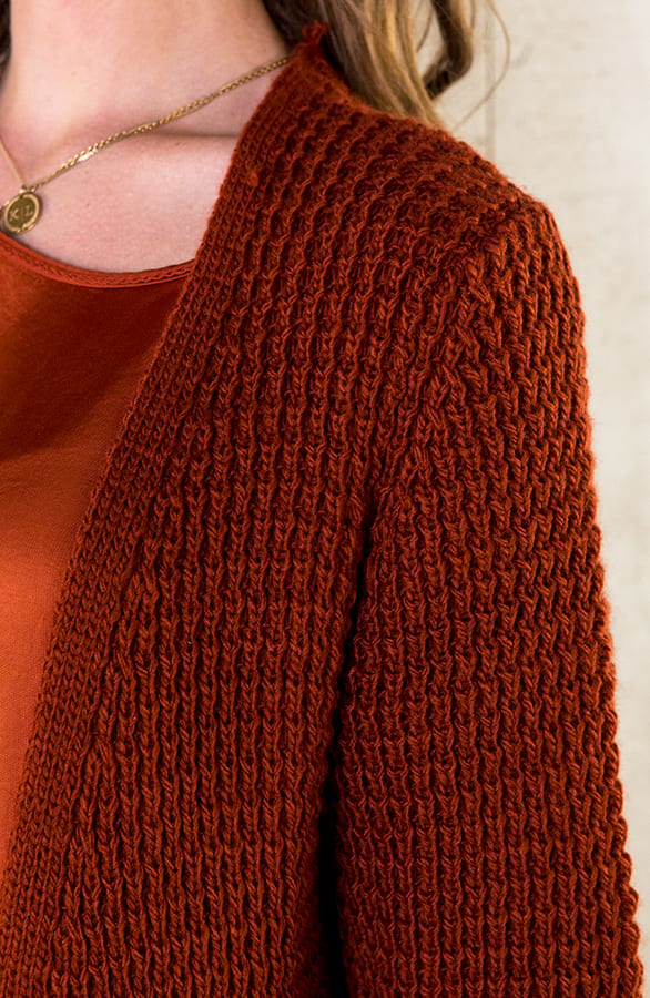 Overknee Vest Dames Terracotta – shoparchief, foto 4