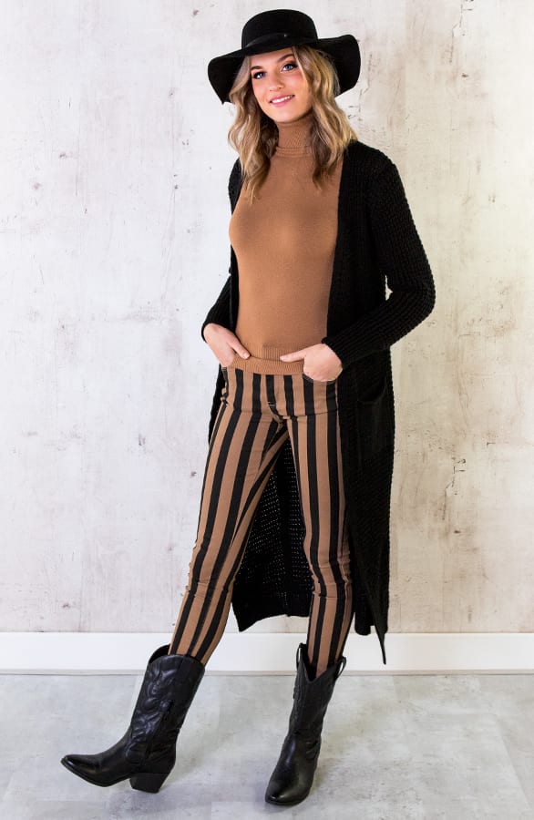 Overknee Vest Dames Zwart – shoparchief, foto 3