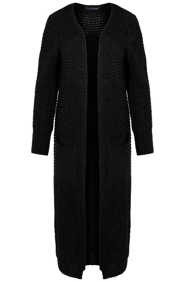 Overknee Vest Dames Zwart – shoparchief, foto 1