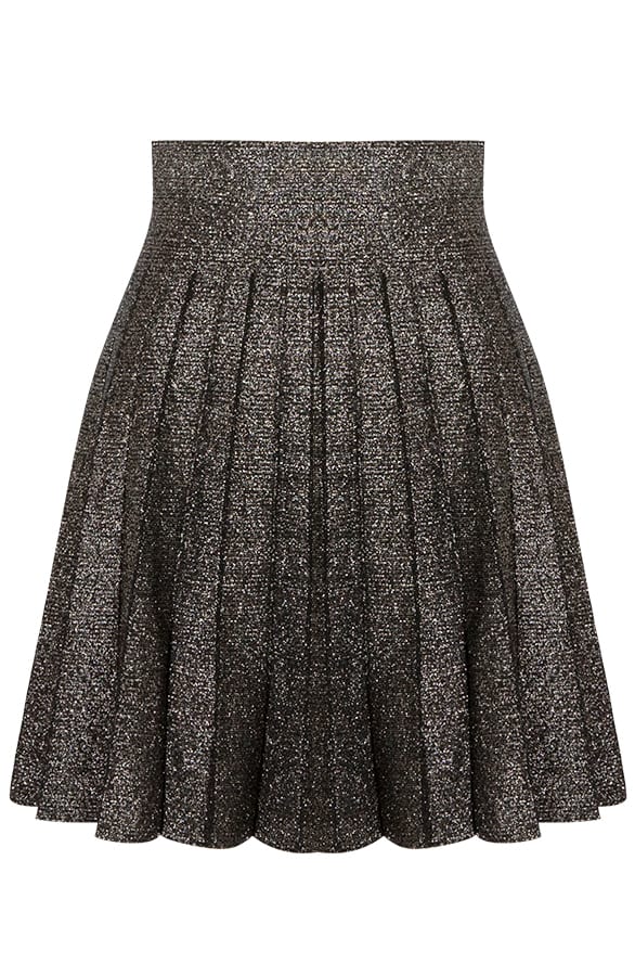 Scuba Glitter Rok Zilver – shoparchief, foto 7