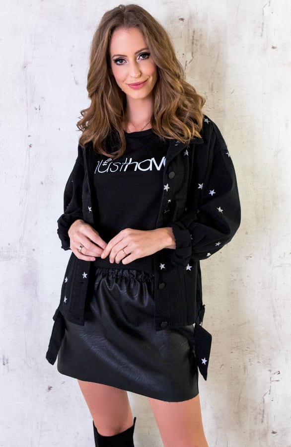 TheMusthaves Top Zwart – shoparchief, foto 2