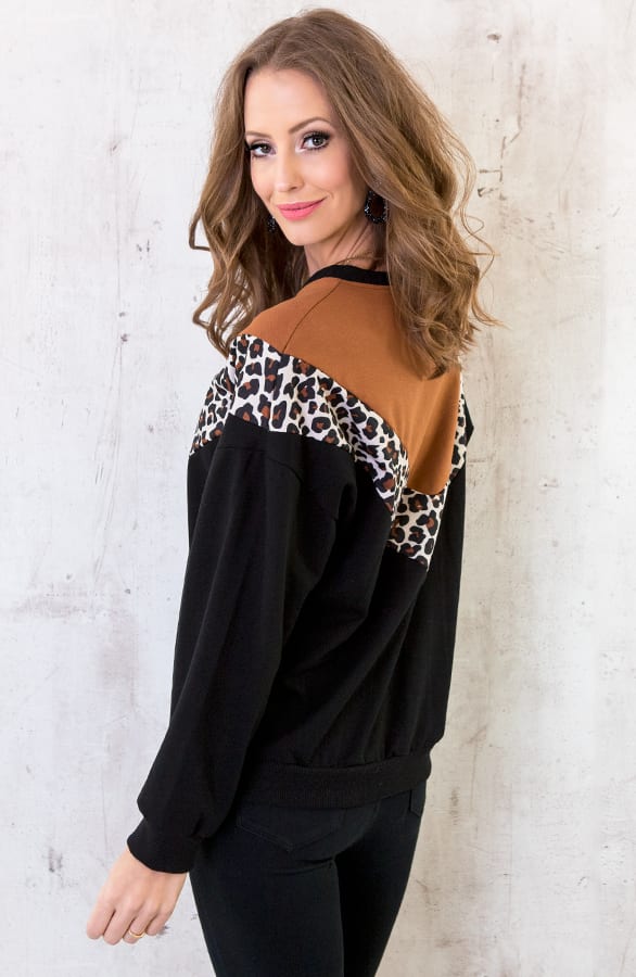 Trui Panter Cognac – shoparchief, foto 3